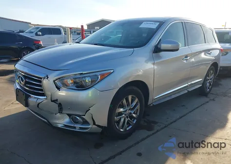 2013 Infiniti Jx35 z USA, uszkodzony, nr VIN 5N1AL0MN1DC311177